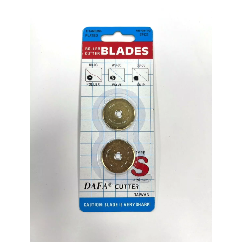 Dafa Blades Titanium 28mm - fits All 28mm Rotary Cutter